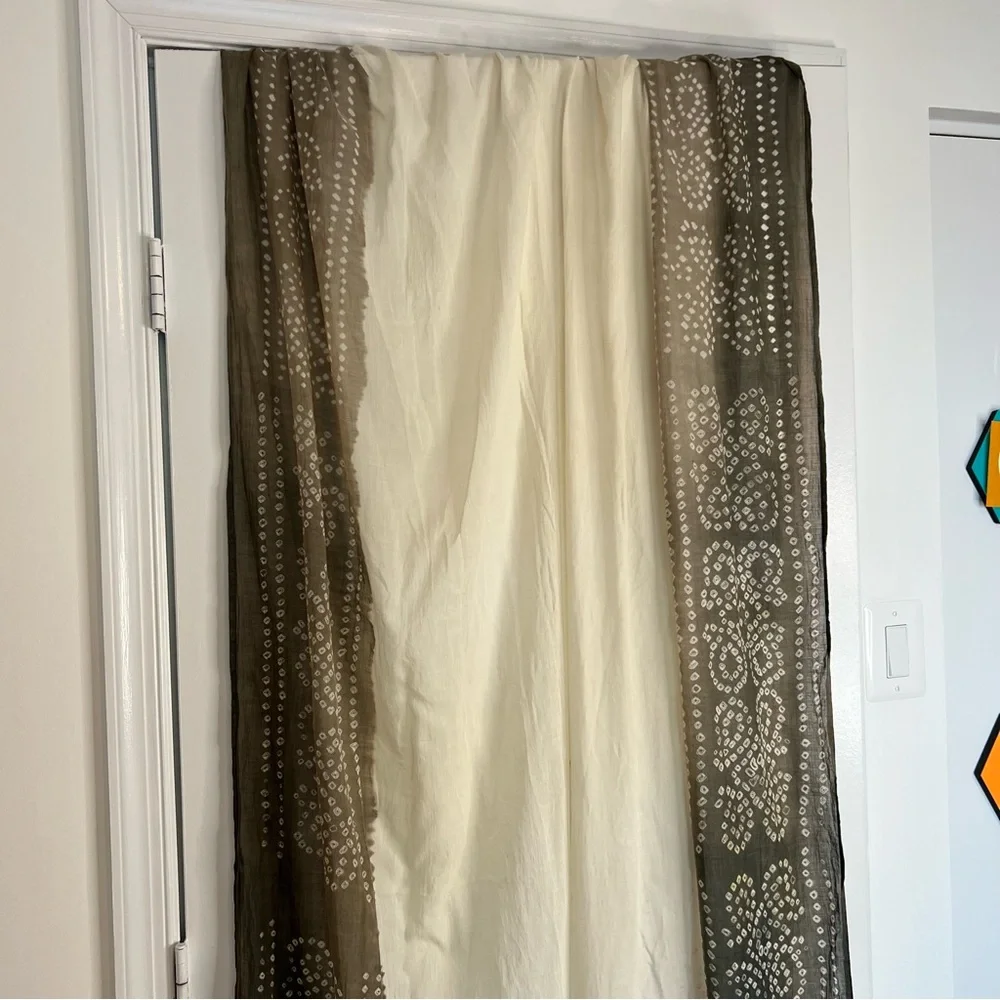 Boho Sheer Curtain Panel